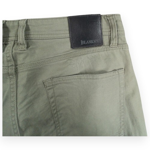 BlankNYC Wooster Men’s 5 Pockets Slim Fit Green Stretch Pants Size 32x30 - Picture 8 of 8