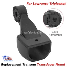 Replacement Transom Transducer Mount Bracket For Lowrance Tripleshot Reinforced