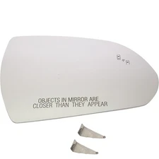 Heated Mirror Glass For 2017-2020 Hyundai Elantra Passenger Side HY1325132