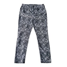 Seven 7 Pants Women's Size 30x28 Gray Snake Tummyless Hi Rise Skinny Tag 12