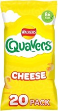 Quavers Cheese Multipack Snacks Crisps 20x16g