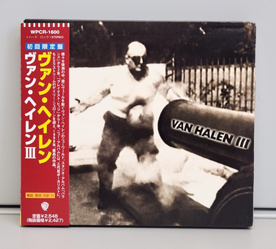 Van Halen III CD 1998 Limited Edition WPCR-1600 Japan Import w OBI