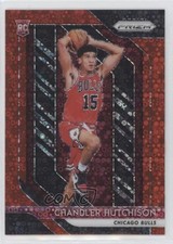 2018-19 Panini Prizm Fast Break Red Prizm 84/125 Chandler Hutchison #70 4f5