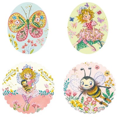 Diamond Painting - Prinzessin Lillifee (Schmetterling)