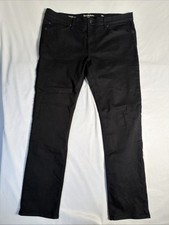 Goodfellow  Co Men's Jeans 38x32 Slim Jeans Total Flex Black Denim
