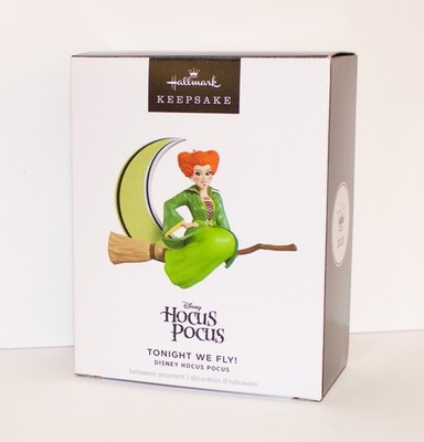 2025 Hallmark - HOCUS POCUS - TONIGHT WE FLY! HALLOWEEN ORNAMENT - MINT IN BOX