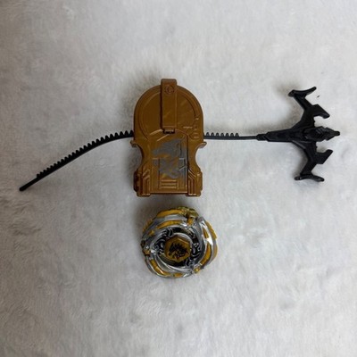 Gold Meteo L-Drago LW105LF Beyblade Battling Top Launcher Ripcord Metal Masters