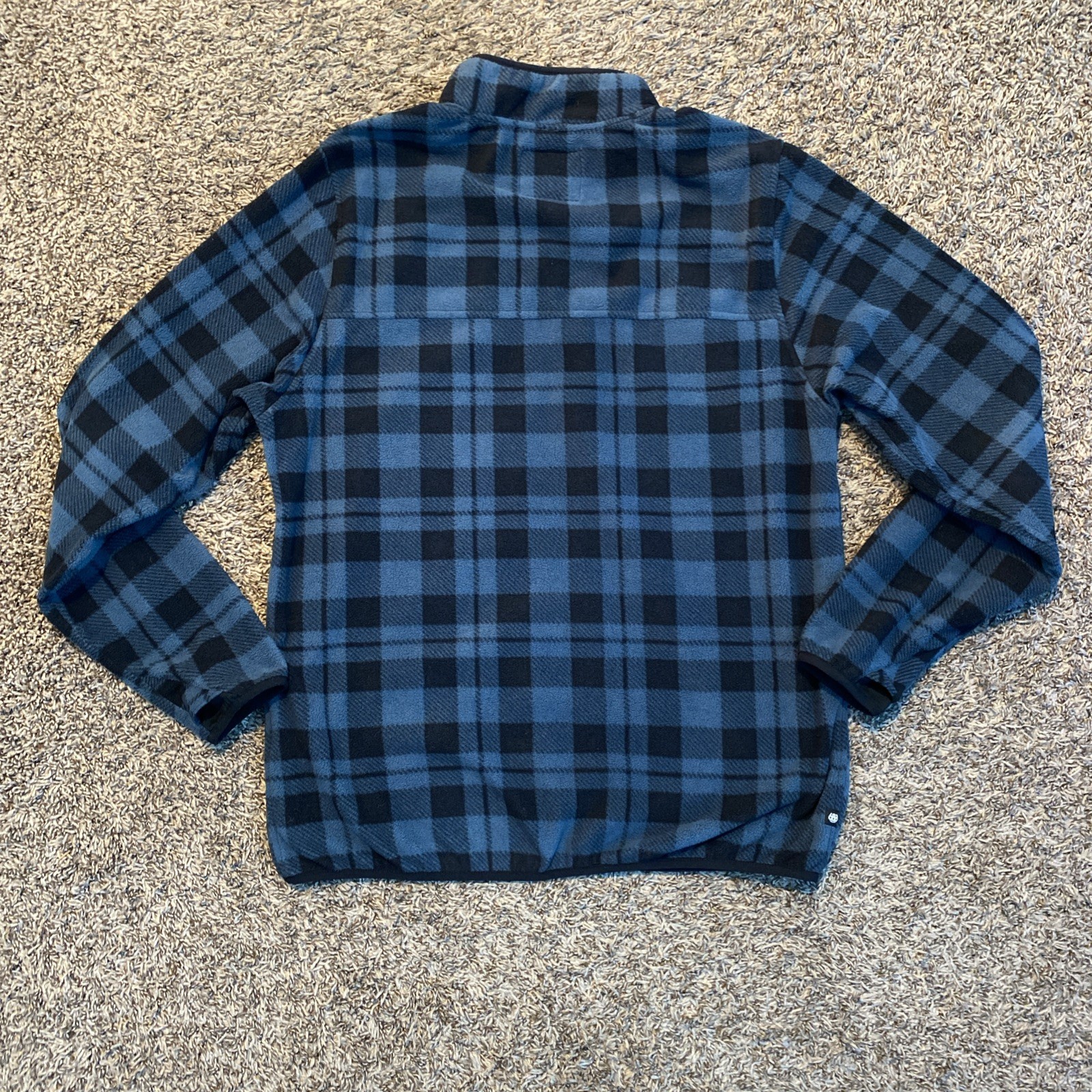 686 Tioga Fleece Pullover  - Men's (L) - Orion Blue, 3 Button, Hiking, Warm Gear