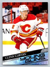 2020-21 Upper Deck #726 Glenn Gawdin Young Guns RC (ref 197793)