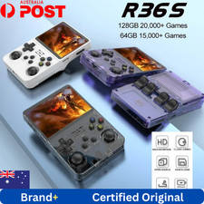 R36S Retro Handheld Video Game Console Linux System 3.5 Inch IPS Screen Portable