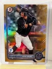 2022 Bowman Draft 1st Edition - Jose Salas #BD-175 Gold Foil /50 (RC)