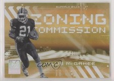 2006 Donruss Elite Zoning Commission Gold 762/1000 Willis McGahee #ZC-29 2q4