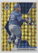 2021 Panini Mosaic Rookie Reactive Yellow Mosaic Prizm Alejandro Kirk #267 0v7