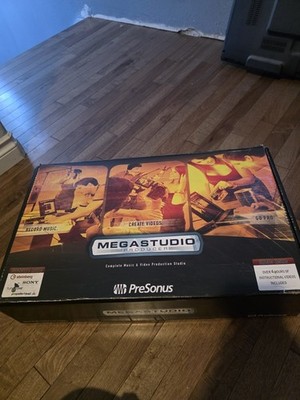 PreSonus FirePod FP10 FireWire Interface MegaStudio Producer+Behringer Racktuner