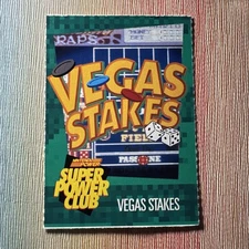 Nintendo Power Super Power Club Magazine Card #82 Vegas Stakes