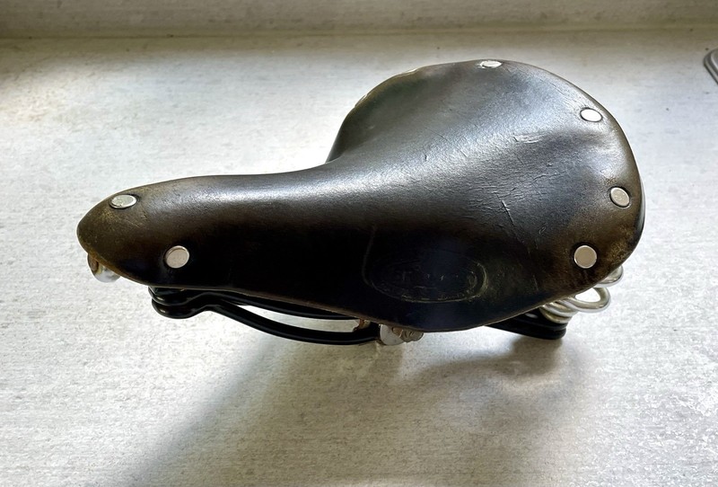 Brooks Cycling Short (23 cm Long) Leather Saddle In Dark Brown