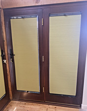 Swift Stick  Fit Door Length Honeycomb Blackout Blind