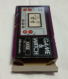 Nintendo Game ＆ Watch Purple Judge Boxed Japan