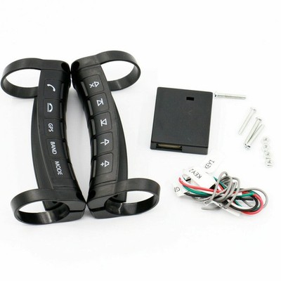 10 Keys Car Steering Wheel Button Control For DVD GPS MP3 Stereo Wireless Remote