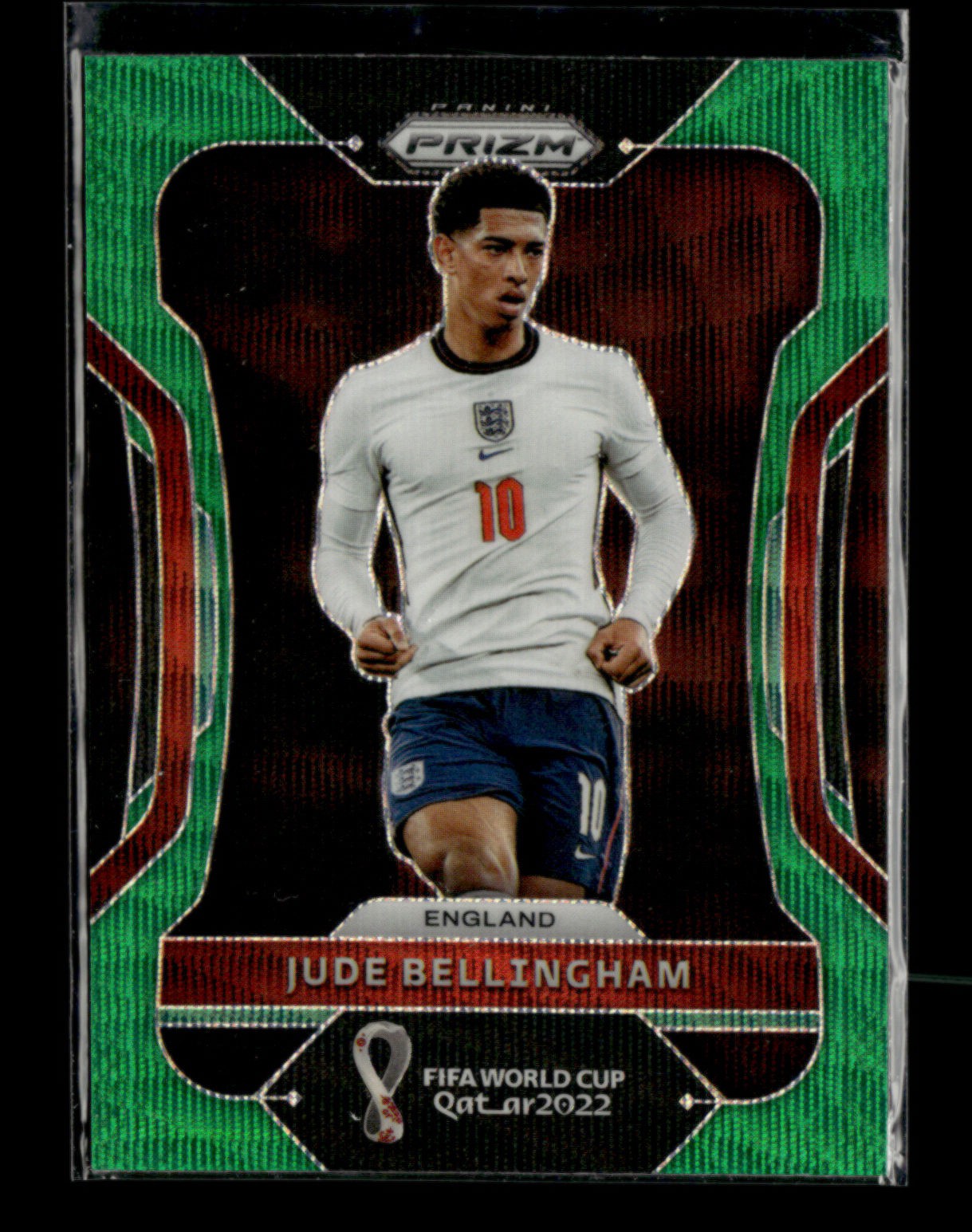 Jude Bellingham 2022 Panini Prizm FIFA World Cup Green Wave Prizm #90 [kcz41