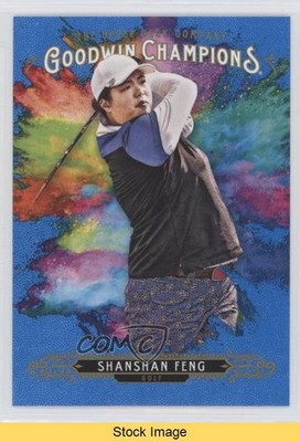 2018 Goodwin Champions Splash of Color Royal Blue Shanshan Feng #104 READ x9h