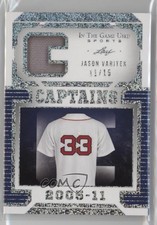 2022 Leaf ITG Used Sports Captains Silver Pattern 11/15 Jason Varitek #C-14 0i5i