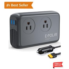 300W Car Power Inverter Pure Sine Wave with 60W PD USB-C, Power Inverters for...