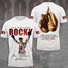 Rocky Balboa 50th Anniversary 3D Apparel Unisex Shirt