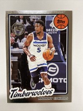 2025-26 Topps - 1980-81 Topps Basketball Anthony Edwards #80BK-90