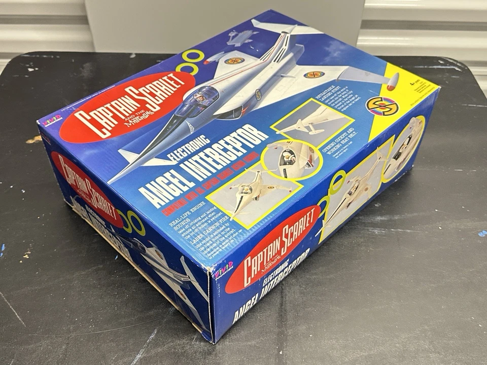 Captain Scarlet & The Mysterons 1994 Electronic Angel Interceptor Vivid Imagin Foto 3 de 4