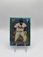 2024 Bowman Chrome - Prospects Jalvin Arias #BCP-226 Aqua Mojo Refractor /299