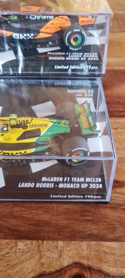 Minichamps LANDO NORRIS 2 STÜCK F1 MODELLE IN 1:43 NEU&OVP - Bild 3 von 4