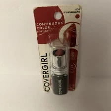 Lipstick COVERGIRL Continuous Color Its Your Mauve 030 Discontinued