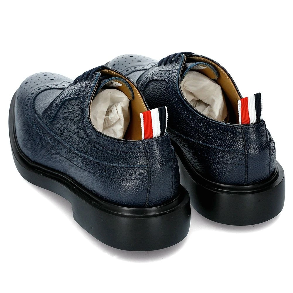 Scarpe Brogue Thom Browne in pelle di ciottoli ad ala lunga 63555397