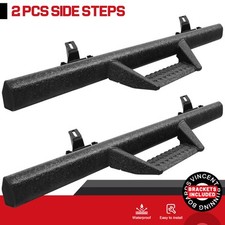 Fit 18-26 Jeep Wrangler 2 Door Jl Drop Side Step Running Boards Nerf Bar Bdka
