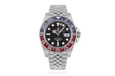 Rolex GMT-Master II acier automatique montre pour hommes 126710BLRO-0001