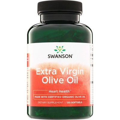 Swanson Made with Certified Organic Extra Virgin Olive Oil, Cold-Pressed