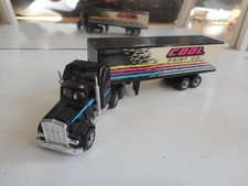 Matchbox Convoy Kenworth Aerodyne + trailer "Cool Paint co" in Black