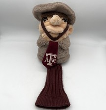 Texas A M Cadet Mascot Plush Golf Head Cover 16  Aggie College NCAA - See Descr.