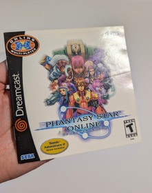 Phantasy Star Online Sega Dreamcast Complete Tested Working