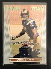 2008 Topps Beam Team Donnie Avery Authentic Player Worn Jersey Patch - BTR-DA