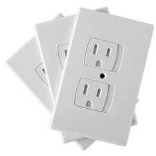 Self-Closing Baby Proof Outlet Covers Baby Proofing - An Alternative To Plug