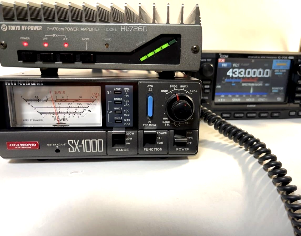 TOKYO HY-POWER HL726D 2m/70cmパワーアンプ TOKYO HY-POWER HL-726D Linear Amplifier All-Mode Dual Amplifier