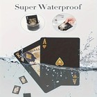 Black Diamond Professional Plastic Card Playing Cards Deck Poker Waterproof Game