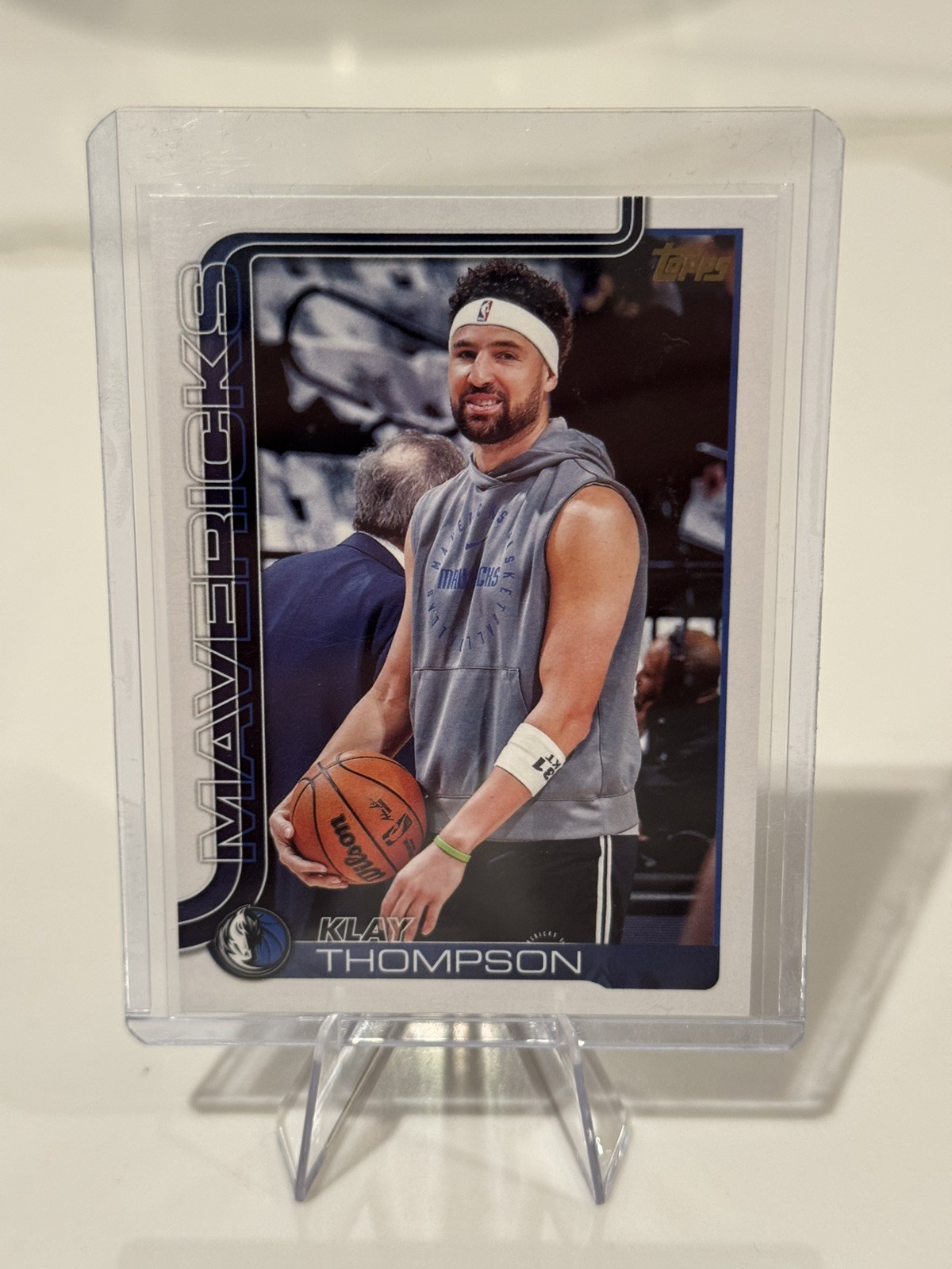 2025-26 Topps Klay Thompson #170 Golden Mirror Image Variations Mavericks SSP
