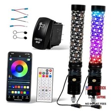 1FT Fat Whip Lights LED Whip Lights for Side by Side Music Antenna Light