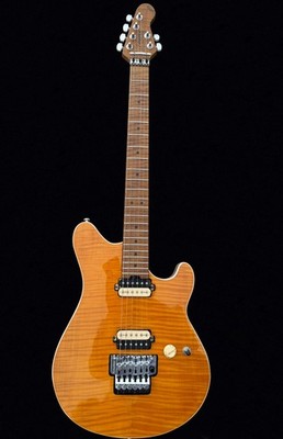 Firefly FFMN Electric Guitar Trans Yellow Floyd Rose Flamed Maple Fretboard 