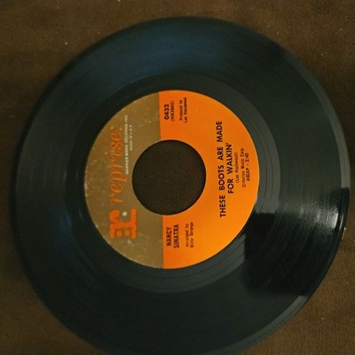 Nancy Sinatra These Boots Are Made For Walking/The City Never Sleeps at Night Ex