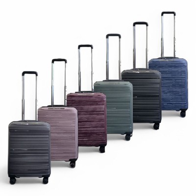 Erweiterbar ABS Hartschalen Kabine Koffer 55 x 39 X 24 CM Passend für Easyjet