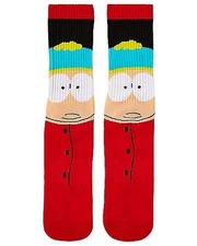 South Park Socks Mens Shoe Size 6-12 Cartoon Eric Cartman Comedy TV Show Novelty